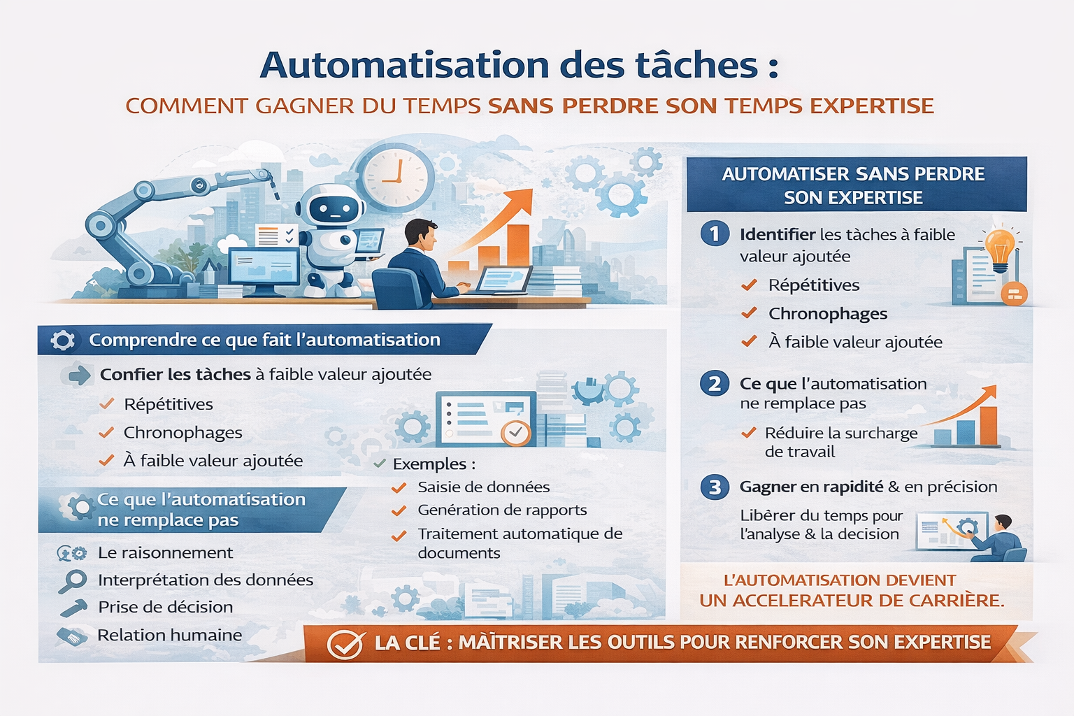 Automatisation des tâches : comment gagner du temps sans perdre son expertise